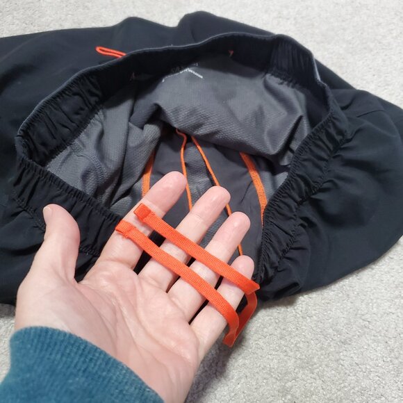 SAXX Hightail 2N1 Run Shorts 5” Running Ballpark Pouch Pro Black Men's Small - Picture 8 of 15